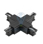 Poczwórny krzyżowy łącznik czarny XTS 38-2 X-Connector Black