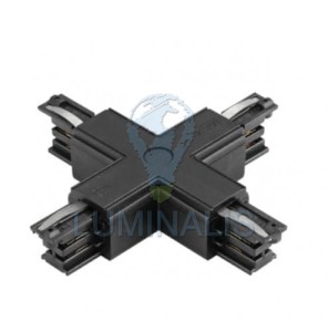 Poczwórny krzyżowy łącznik czarny XTS 38-2 X-Connector Black