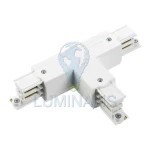 Potrójny łącznik kątowy zasilenie lewe białe XTS 39-3 T-Connector Left White