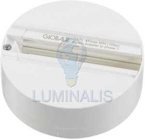 Baza do Reflektora FIX-Point GA 70-3 WHITE - adapter 1-fazowy