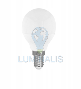 Żarówka LED E14 8W 600LM 3000K AC220-240V GLOBE G45 180°