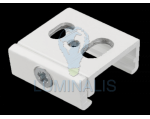 SKB 12-3 WHITE (WH) Systemu Global Track - aluminiowy uchwyt montażowy do szynoprzewodu 