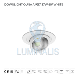 QUNA A 37W 957 60° WHITE