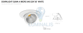 DOWNLIGHT QUNA A MICRO 840 22W 36 WHITE - wymiary.png